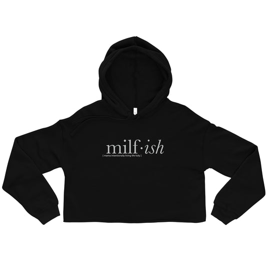 milf・ish⎮Crop Hoodie