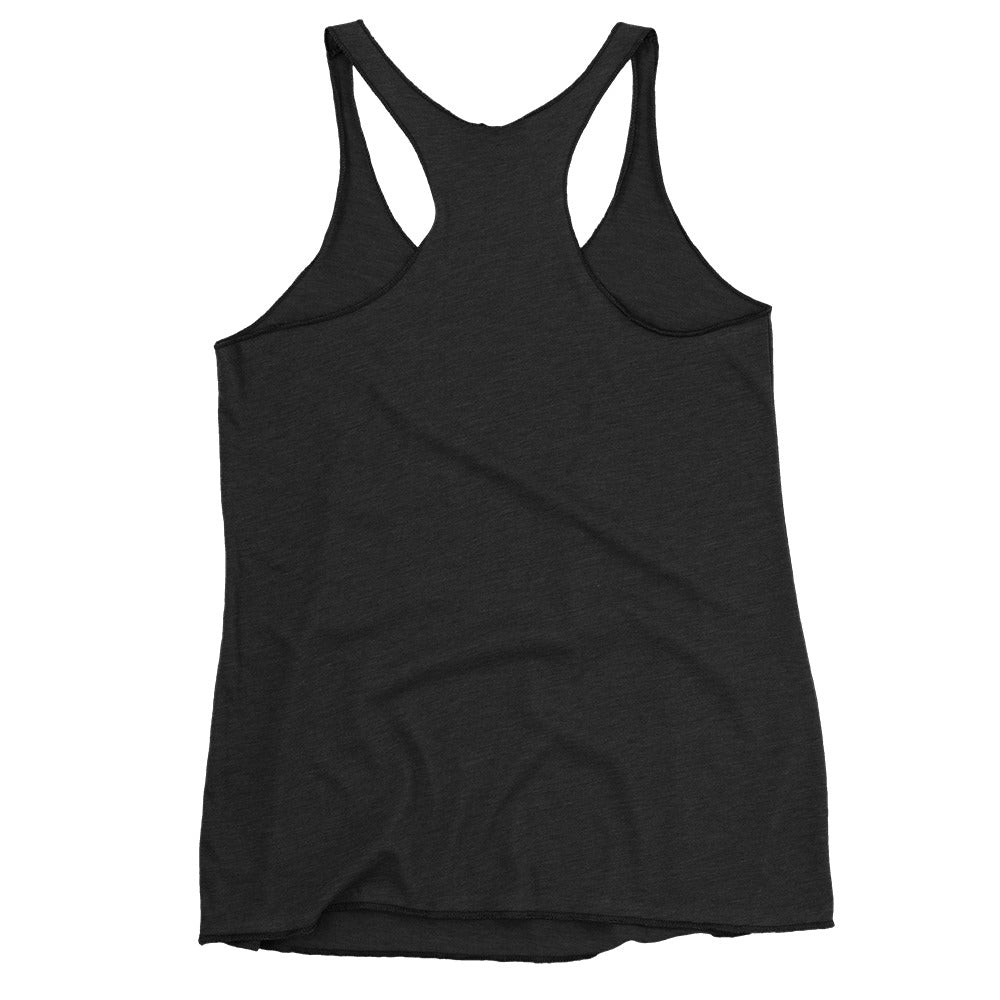 Therapy is the New Black | Women's Racerback Tank (Vintage Black)