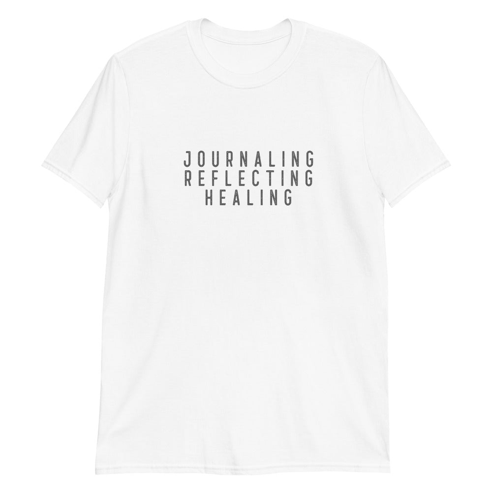 JOURNALING REFLECTING HEALING | Short-Sleeve Unisex T-Shirt